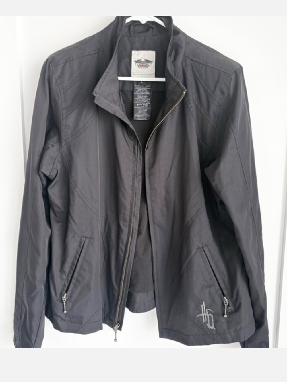 Harley Davidson Lightweight Zip-Up Jacket